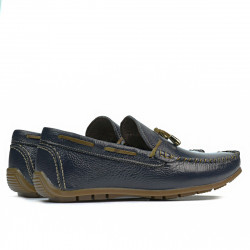 Adolescentné mokasíny 376 indigo