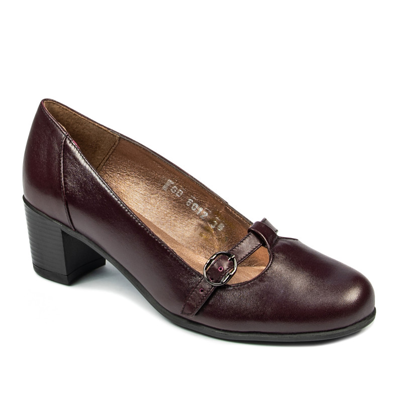 Dámske spoločenské / elegantné topánky 6012 bordové