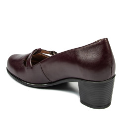 Dámske spoločenské / elegantné topánky 6012 bordové