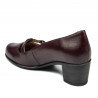 Dámske spoločenské / elegantné topánky 6012 bordové