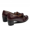 Dámske spoločenské / elegantné topánky 6012 bordové