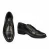 Elegantné pánske topánky 838 čierne