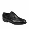 Elegantné pánske topánky 892 čierne
