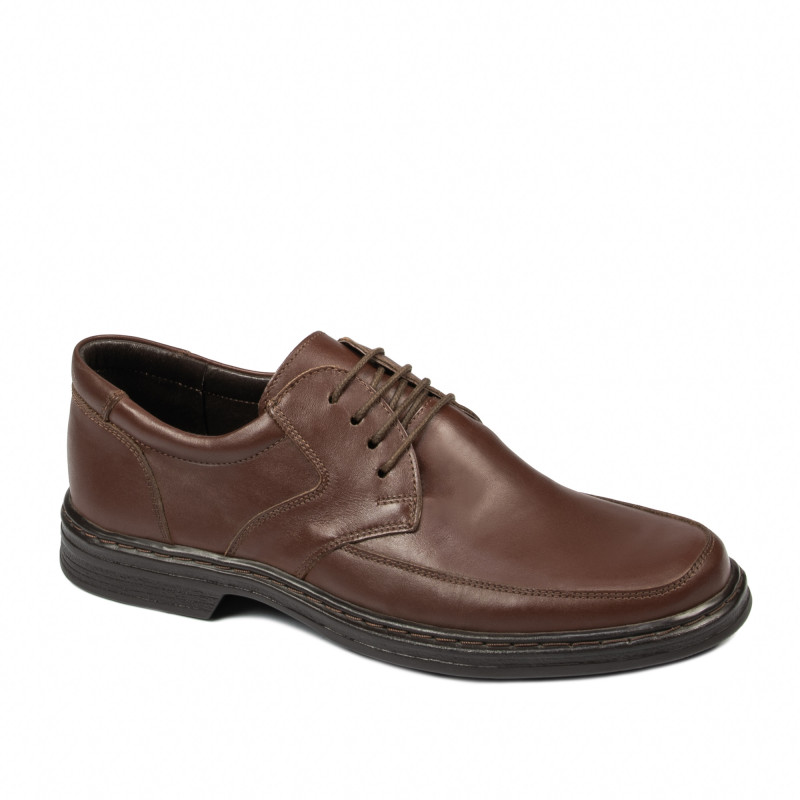 Elegantné pánske topánky 843 hnedé