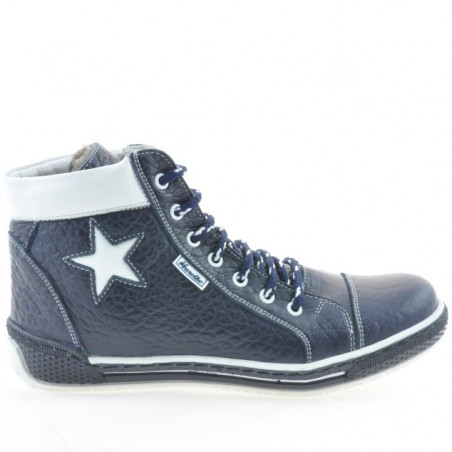 Dámske topánky 3274 indigo+biela