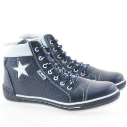 Dámske topánky 3274 indigo+biela