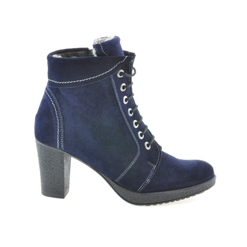 Dámske topánky 3231 indigo velúr