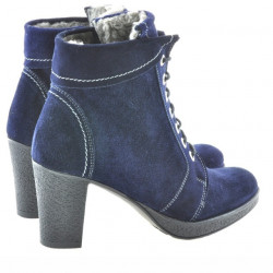 Dámske topánky 3231 indigo velúr