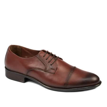 Elegantné pánske topánky 838 koňak