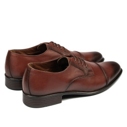 Elegantné pánske topánky 838 koňak