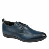 Elegantné topánky pre tínedžerov 370 a indigo