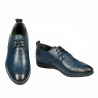 Elegantné topánky pre tínedžerov 370 a indigo