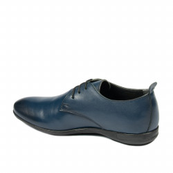 Elegantné topánky pre tínedžerov 370 a indigo