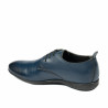 Elegantné topánky pre tínedžerov 370 a indigo