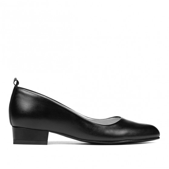 Elegantné/casual dámske topánky 1285 čierne