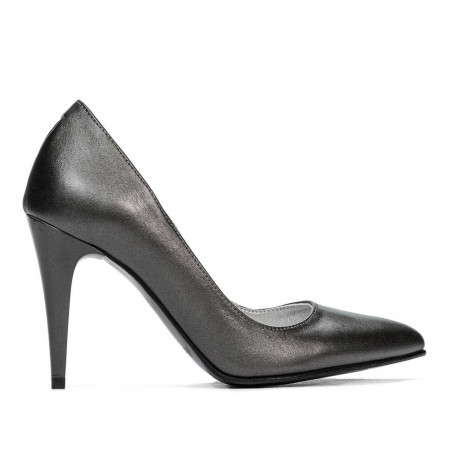Dámske elegantné topánky 1246 šedá perleťová