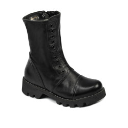 Čižmy pre malé deti 39c čierne