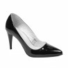 Elegantné dámske topánky 1246 čierny lak