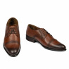 Elegantné pánske topánky 838 a hnedé