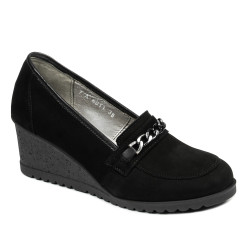 Dámske ležérne topánky 6011 čierne bufo