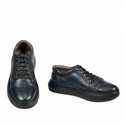 Pánske ležérne/športové topánky 841-1 indigo