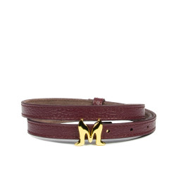 Dámsky opasok 42mc burgundy