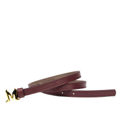 Dámsky opasok 42mc burgundy