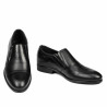 Elegantné pánske topánky 877-1 čierne