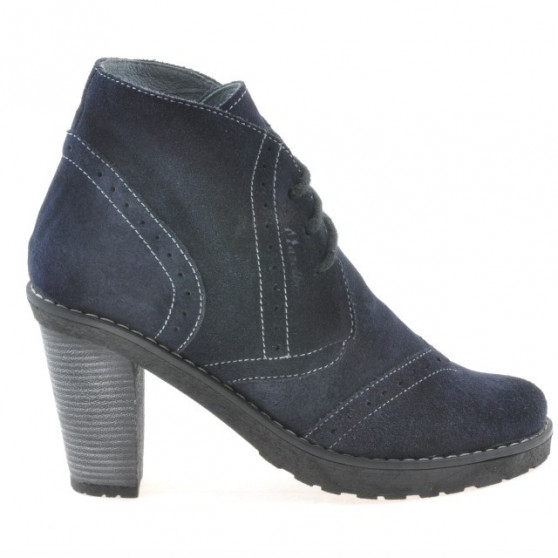 Dámske čižmy 3230 indigo velur