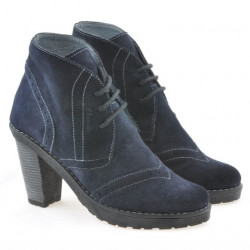 Dámske čižmy 3230 indigo velur