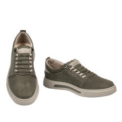 Casual pánske topánky 982 bufo khaki kombinovaný