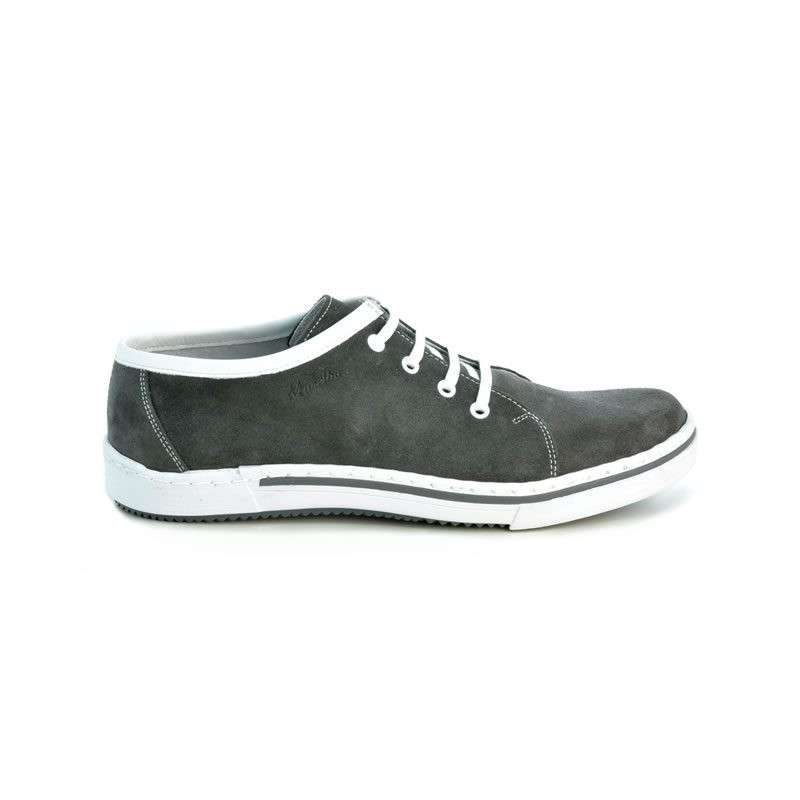 Pánske casual / športové topánky 722 sivý velur