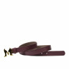 Dámsky opasok 41mc burgundy