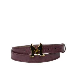 Dámsky opasok 41mc burgundy