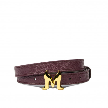 Dámsky opasok 41mc burgundy