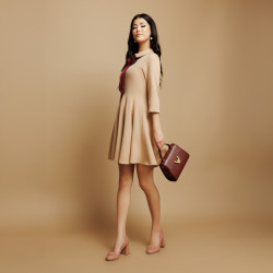 Elegantné dámske topánky 1324 nude lifestyle