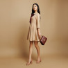 Elegantné dámske topánky 1324 nude lifestyle