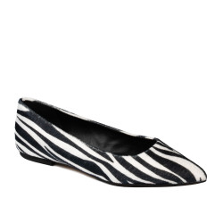 Dámske balerínky 1341 zebra