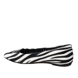 Dámske balerínky 1341 zebra