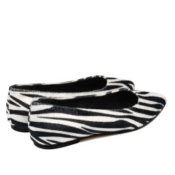 Dámske balerínky 1341 zebra
