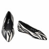Dámske balerínky 1341 zebra