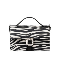 Dámska kabelka do ruky 039g 01 cavallino zebra