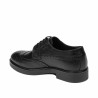 Elegantné topánky pre tínedžerov 8005 čierne