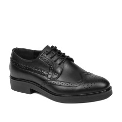 Elegantné topánky pre tínedžerov 8005 čierne