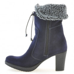 Dámske čižmy 3266 indigo velúr