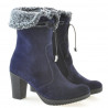 Dámske čižmy 3266 indigo velúr