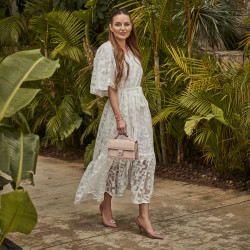 Elegantné dámske topánky 1318 nude lifestyle