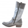 Dámske čižmy 225 sivá kombinovaná