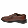 Elegantné pánske topánky 985 hnedé
