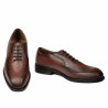 Elegantné pánske topánky 985 hnedé